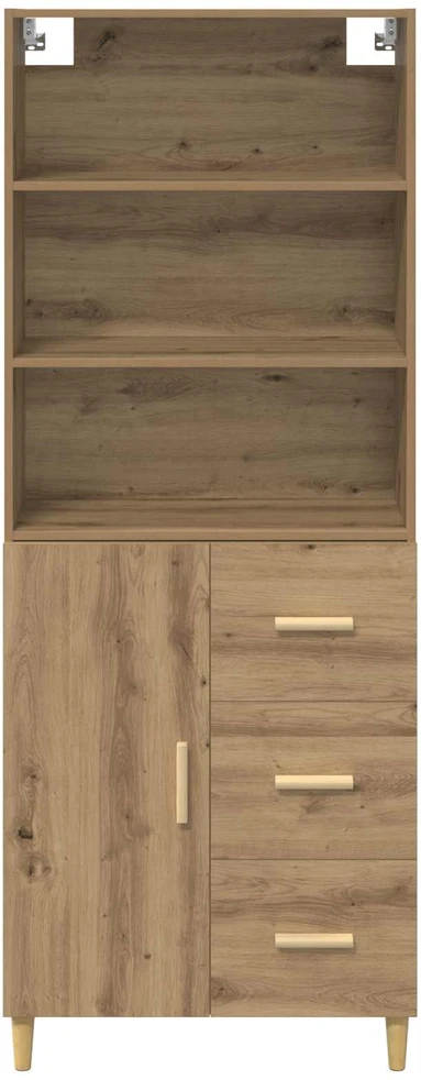 Aukštas spintelė Amatininkų ąžuolas 69,5 x 32,5 x 180 cm