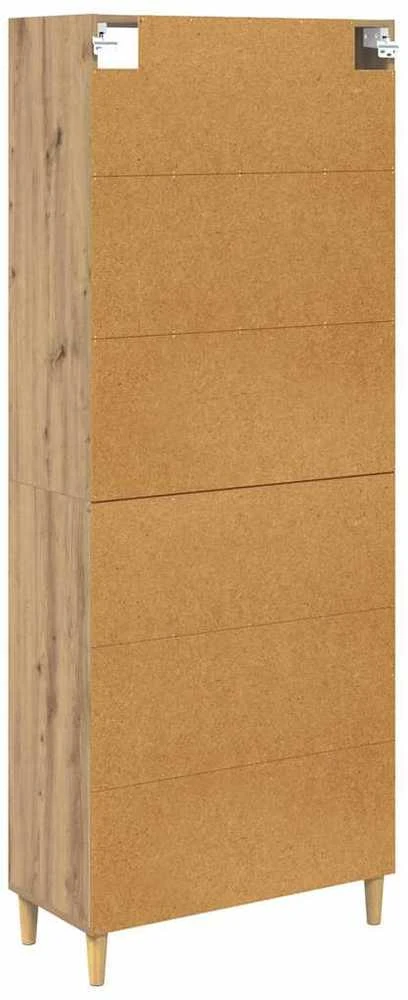 Aukštas spintelė Amatininkų ąžuolas 69,5 x 32,5 x 180 cm