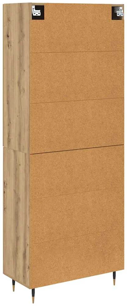 Aukštas spintelė Amatininkų ąžuolas 69,5 x 34 x 180 cm