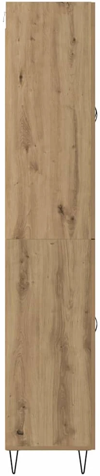 Aukštas spintelė Amatininkų ąžuolas 69,5 x 34 x 90 cm