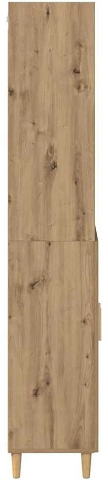 Aukštas spintelė Amatininkų ąžuolas 69,5 x 32,5 x 180 cm