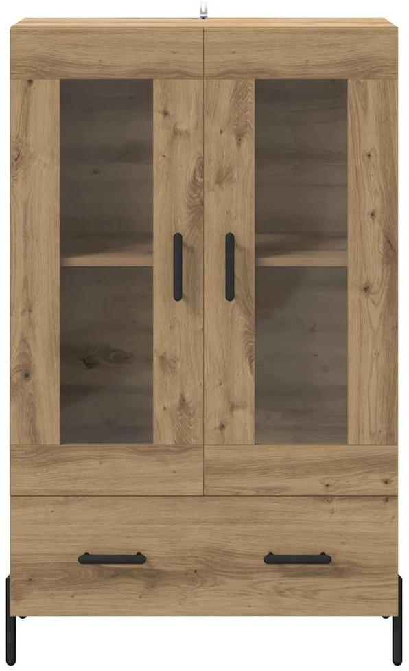 Aukštas spintelė CORONA Amatininkų ąžuolas 69,5 x 31 x 115 cm