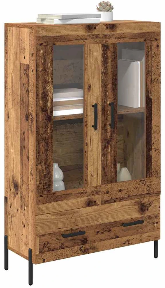 Aukštas spintelė CORONA Senovinis medis 69,5 x 31 x 115 cm