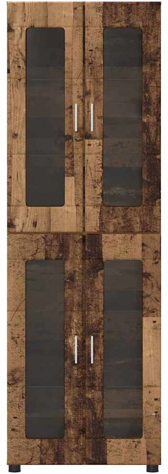 Aukštas spintelė FLORIN 60 x 35 x 182 cm Senas medis