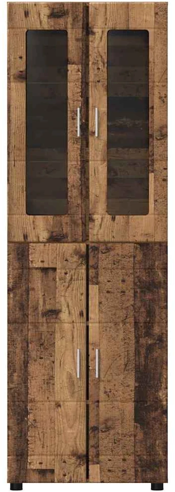 Aukštas spintelė FLORIN 60 x 35 x 182 cm Senas medis