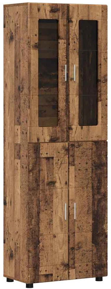 Aukštas spintelė FLORIN 60 x 35 x 182 cm Senas medis