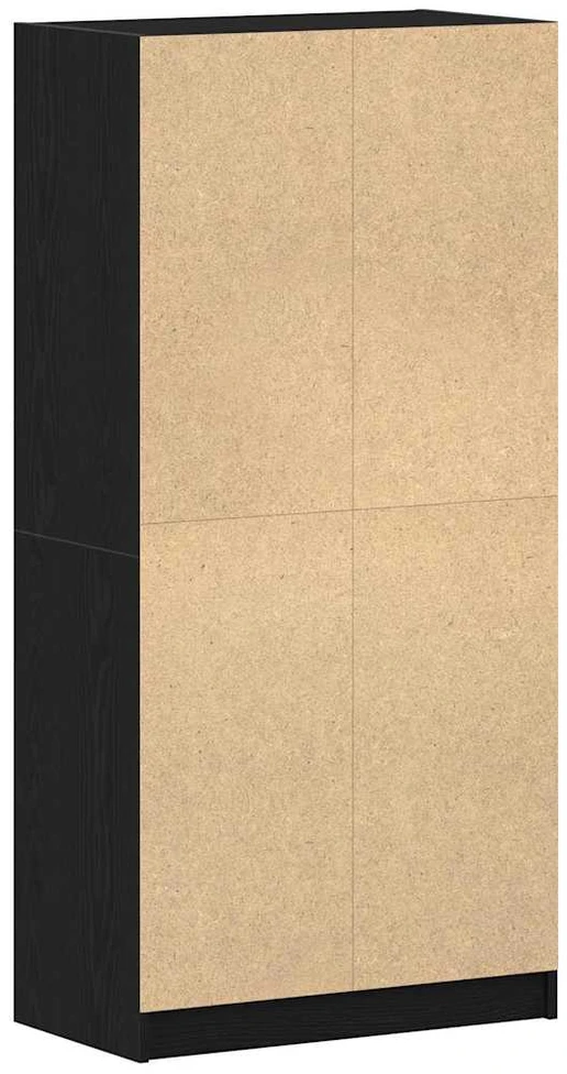 Aukštas spintelė Juodas ąžuolas 68 x 37 x 142 cm