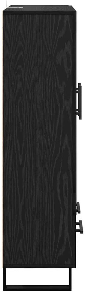 Aukštas spintelė Juodas ąžuolas 69,5 x 31 x 115 cm