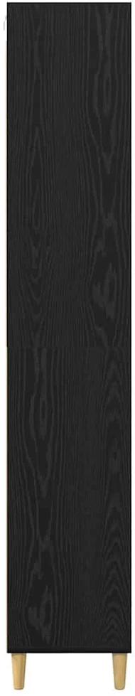 Aukštas spintelė Juodas ąžuolas 69,5 x 32,5 x 180 cm