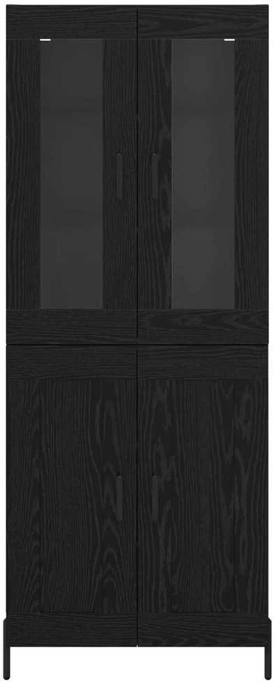 Aukštas spintelė Juodas ąžuolas 69,5 x 34 x 180 cm