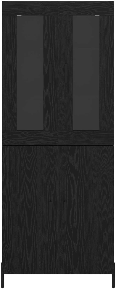 Aukštas spintelė Juodas ąžuolas 69,5 x 34 x 180 cm
