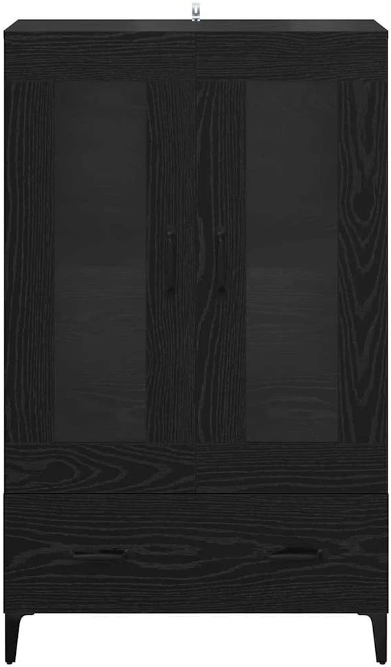 Aukštas spintelė Juodas ąžuolas 70 x 31 x 115 cm