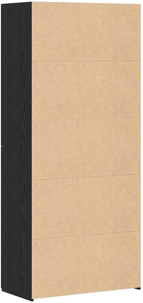Aukštas spintelė Juodas ąžuolas 80 x 42 x 185 cm