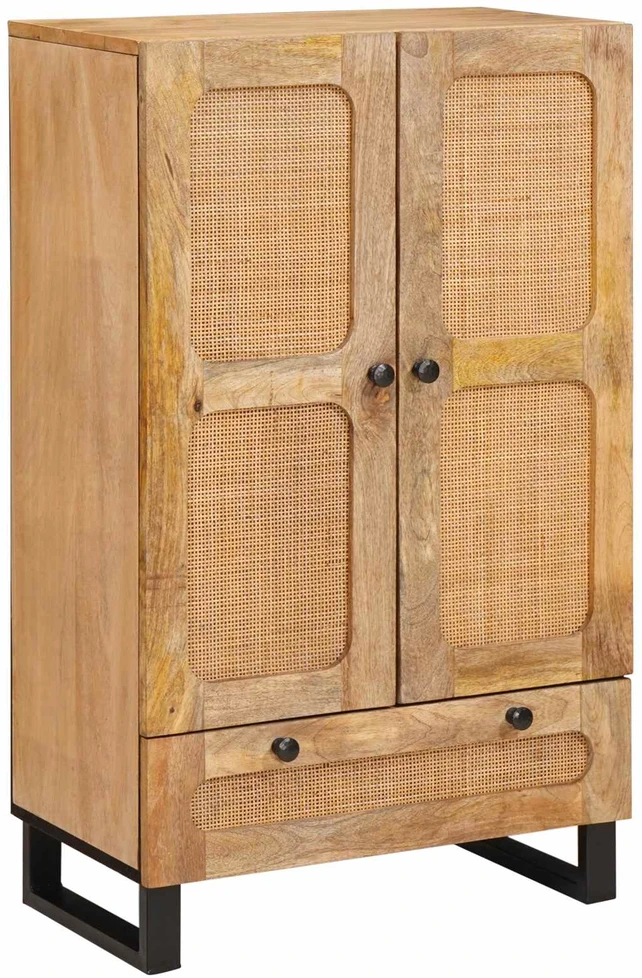 Aukštas spintelė Ruda 40 x 33 x 110 cm Kietas mango medis