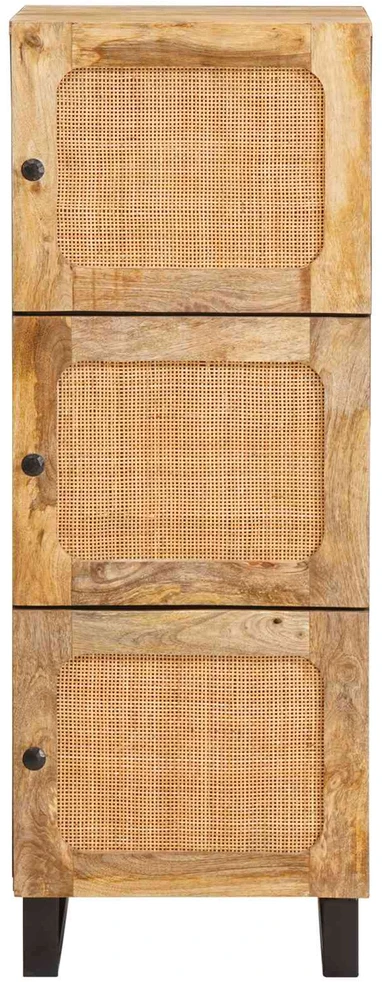 Aukštas spintelė Ruda 40 x 33 x 110 cm Kietas mango medis