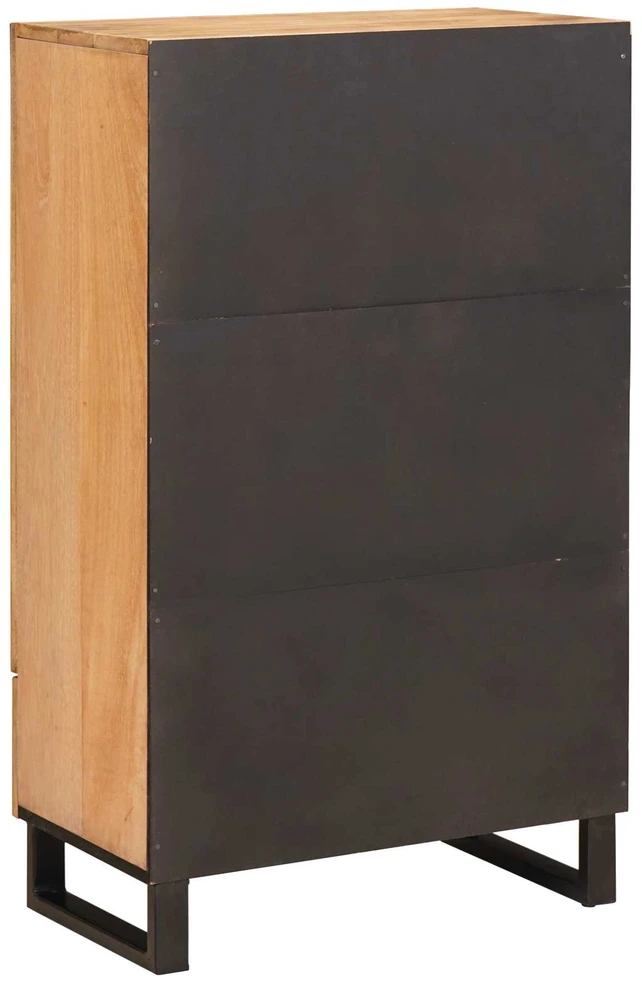 Aukštas spintelė Ruda 40 x 33 x 110 cm Kietas mango medis