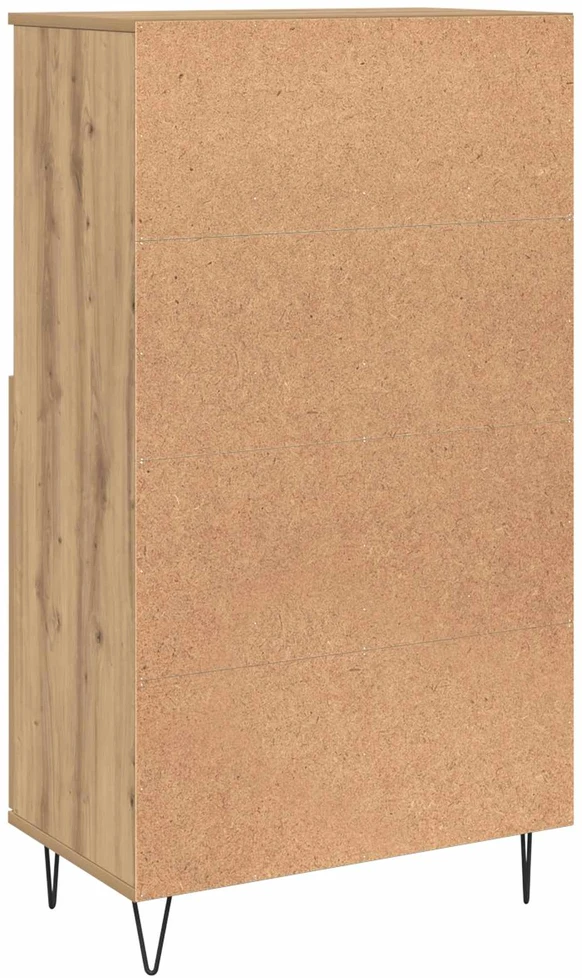 Aukštas spintelė Ruda 60 x 36 x 110 cm Apdirbta mediena