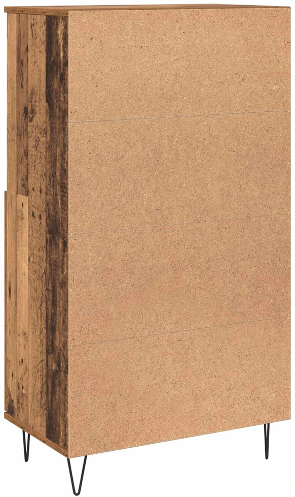Aukštas spintelė Ruda 60 x 36 x 110 cm Apdirbta mediena