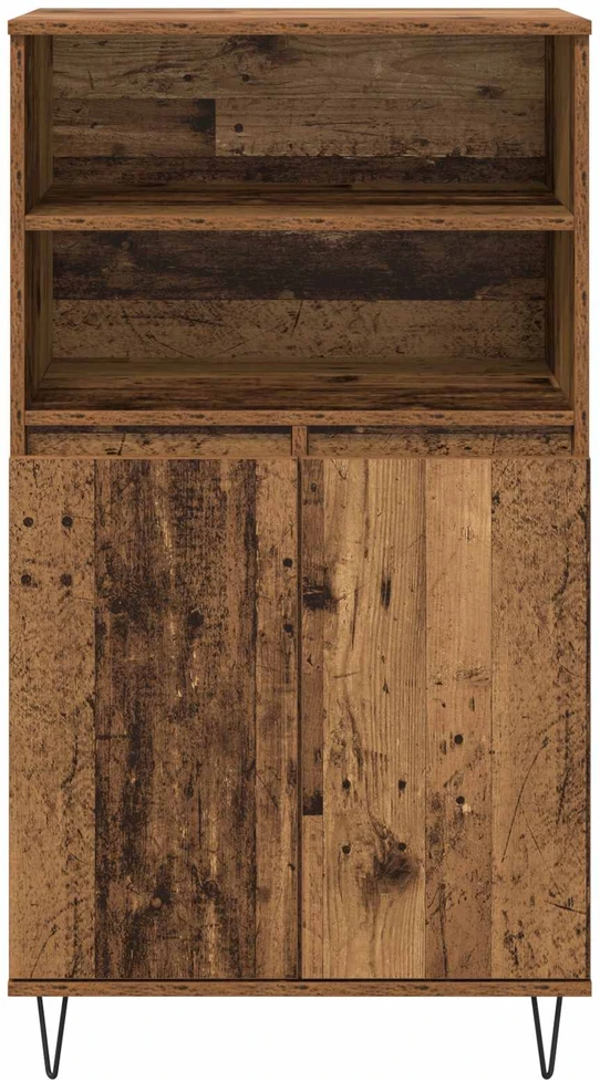 Aukštas spintelė Ruda 60 x 36 x 110 cm Apdirbta mediena
