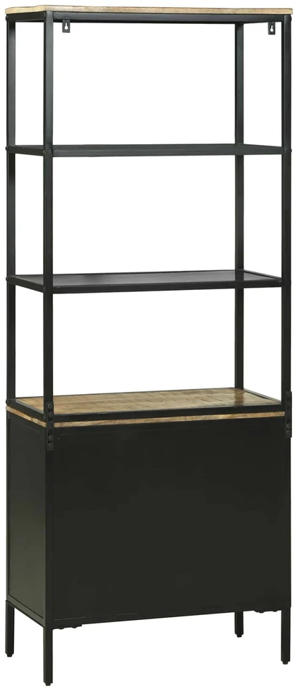 Aukštas spintelė Ruda 70 x 35 x 180 cm Kietas mango medis