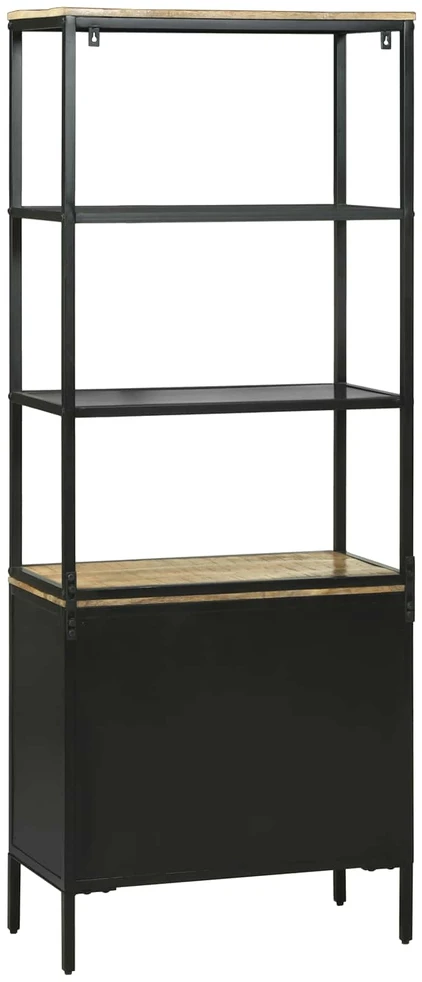 Aukštas spintelė Ruda 70 x 35 x 180 cm Kietas mango medis