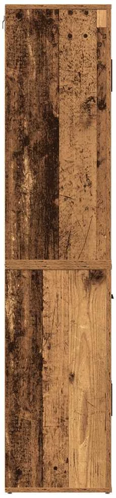 Highboardas Sena mediena 80 x 33 x 150 cm Apdirbta mediena