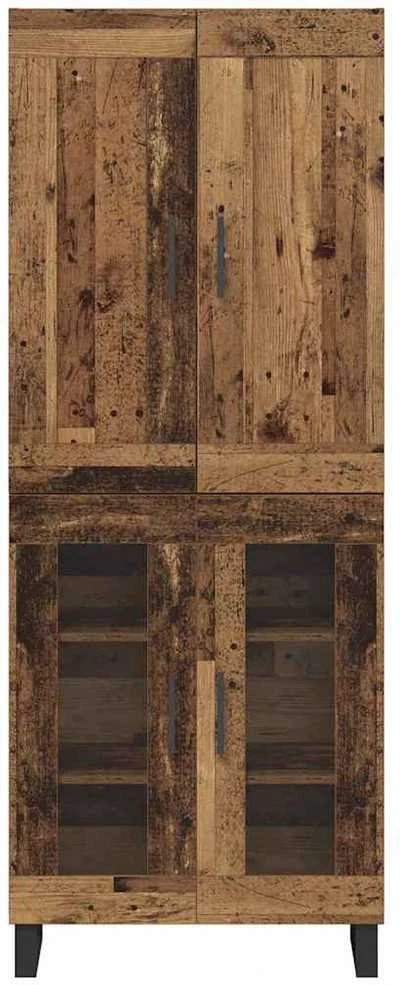 Aukštas spintelė 2 vnt. Senas medis 69,5 x 34 x 180 cm