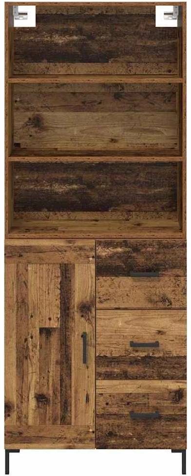 Aukštas spintelė Senas medis 69,5 x 34 x 180 cm