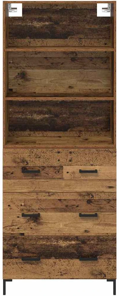 Aukštas spintelė Senas medis 69,5 x 34 x 180 cm