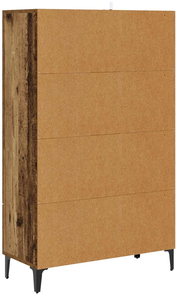 Aukštas spintelė Sendintos medienos 70 x 31 x 115 cm