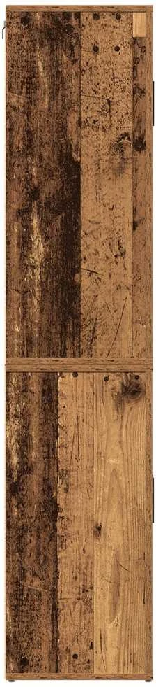 Aukštas spintelė Senas medis 80 x 33 x 150 cm Apdirbta mediena