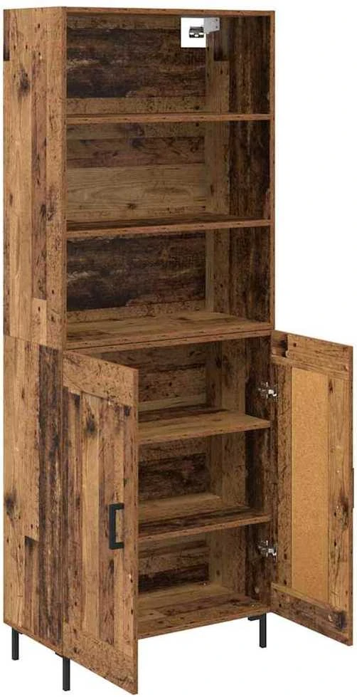 Aukštas spintelė Senas medis 69,5 x 34 x 180 cm