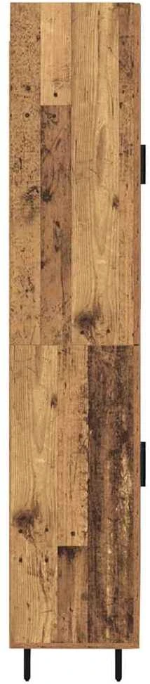 Aukštas spintelė 2 vnt. Senovinis medis 69,5 x 34 x 180 cm