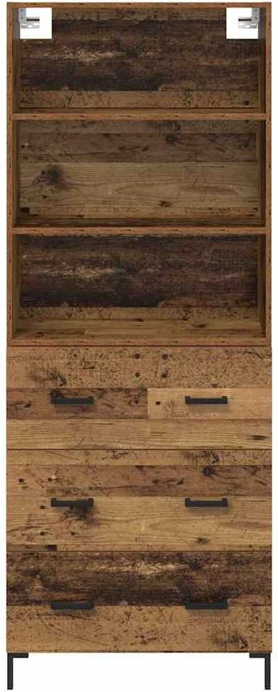 Aukštas spintelė Senas medis 69,5 x 34 x 180 cm