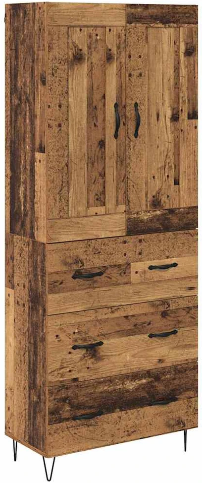Aukštas spintelė Senovinis medis 69,5 x 34 x 180 cm