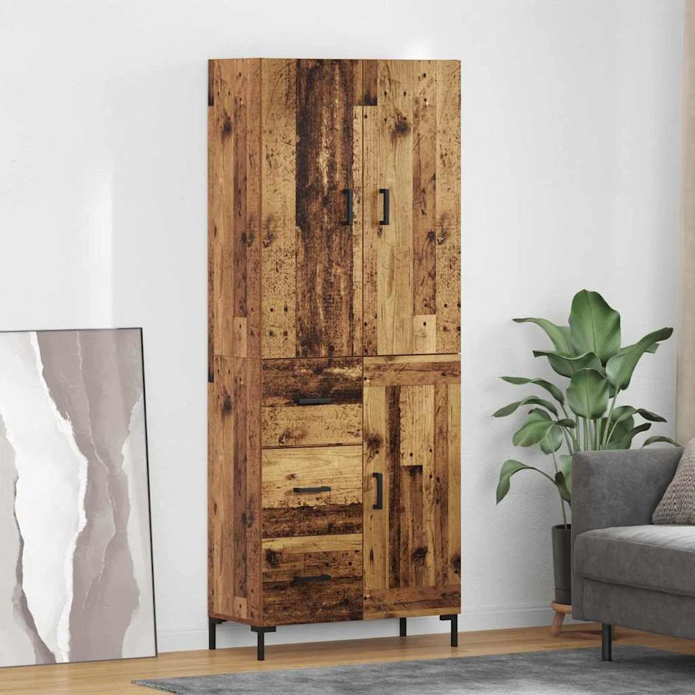 Aukštas spintelė Senovinis medis 69,5 x 34 x 180 cm