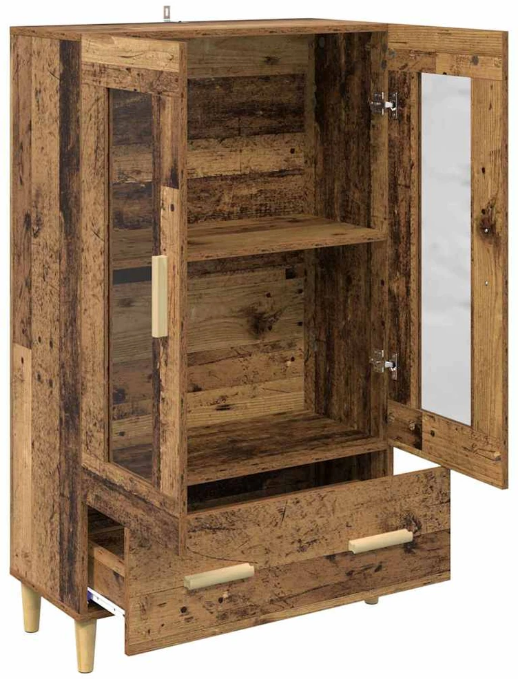 Aukštas spintelė Senovinis medis 70 x 31 x 115 cm