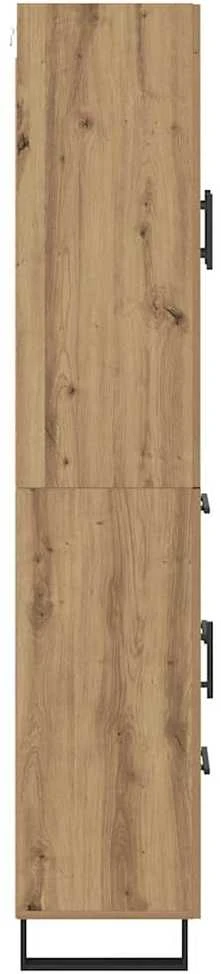 Aukštas spintelė 2 vnt. Amatininkų ąžuolas 69,5 x 34 x 180 cm