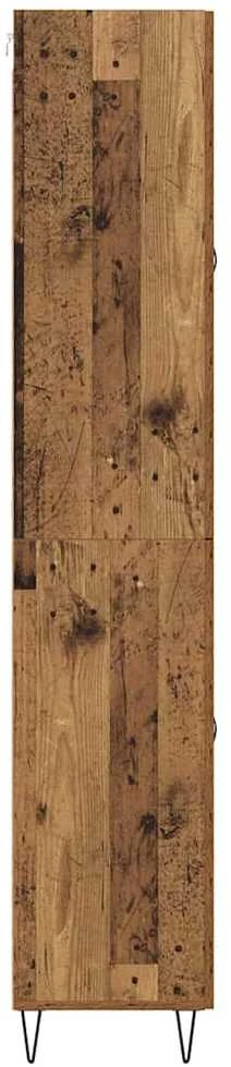 Aukštas spintelė 2 vnt. Senas medis 69,5 x 34 x 180 cm