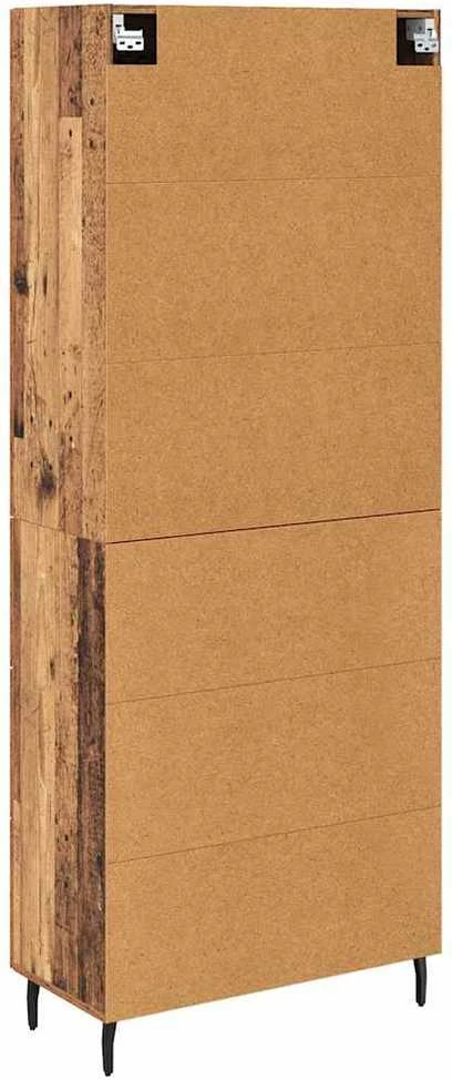 Aukštas spintelė 2 vnt. Senas medis 69,5 x 34 x 180 cm