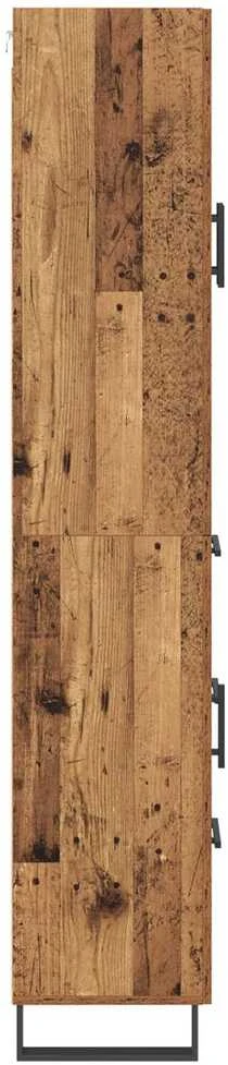 Aukštas spintelė 2 vnt. Senas medis 69,5 x 34 x 180 cm