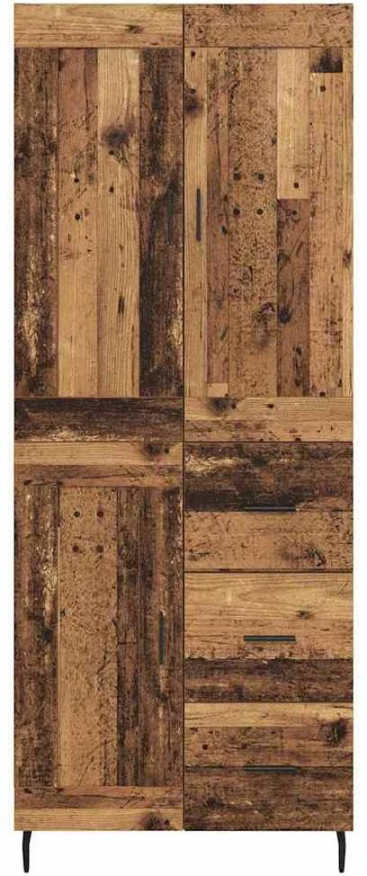 Aukštas spintelė 2 vnt. Senas medis 69,5 x 34 x 180 cm