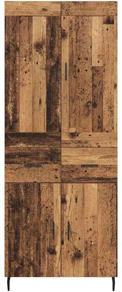 Aukštas spintelė 2 vnt. Senas medis 69,5 x 34 x 180 cm