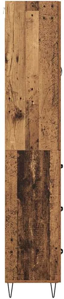 Aukštas spintelė 2 vnt. Senas medis 69,5 x 34 x 180 cm