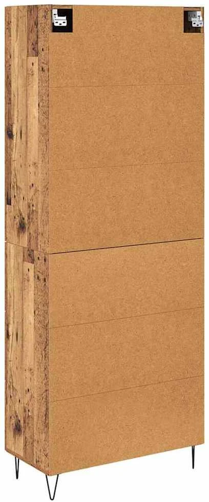 Aukštas spintelė 2 vnt. Senas medis 69,5 x 34 x 180 cm