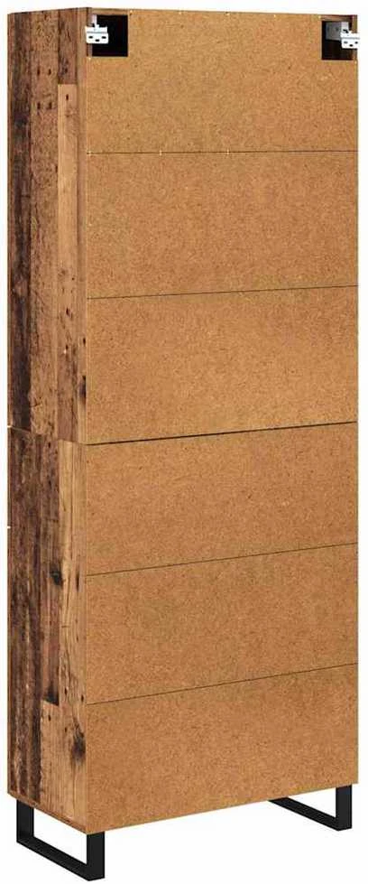 Aukštas spintelė 2 vnt. Senas medis 69,5 x 34 x 180 cm
