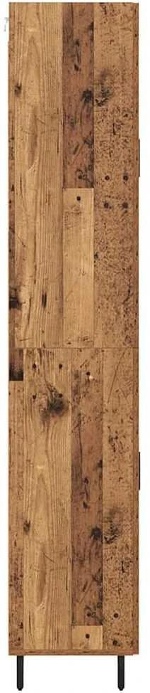 Aukštas spintelė 2 vnt. Senas medis 69,5 x 34 x 180 cm