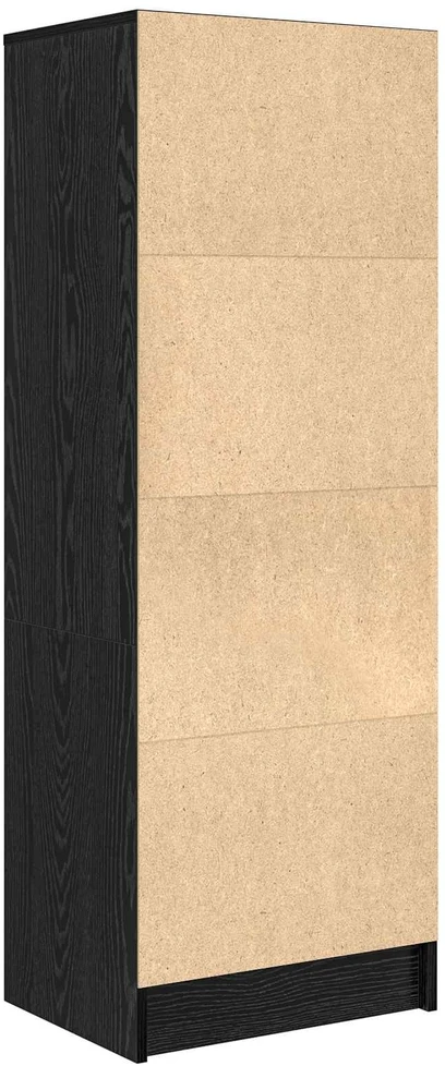 Aukštas spintelė su stalčių Juodas ąžuolas 45,5 x 34 x 127 cm