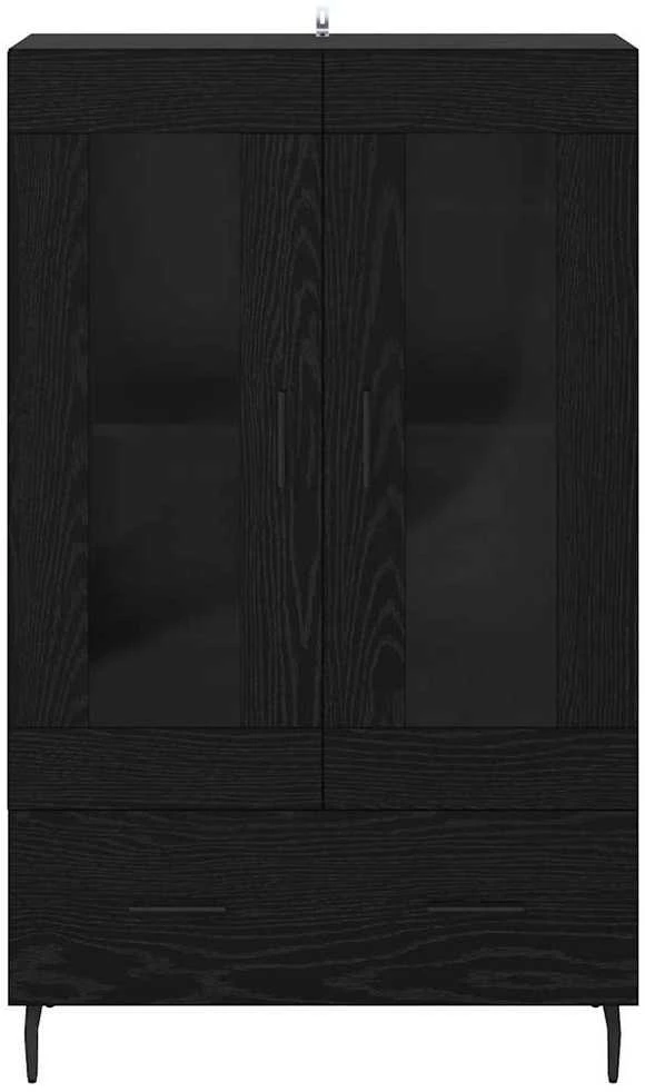 Aukštas spintelė Juodas ąžuolas 69,5 x 31 x 115 cm