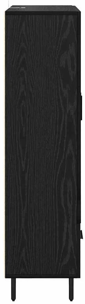 Aukštas spintelė Juodas ąžuolas 69,5 x 31 x 115 cm
